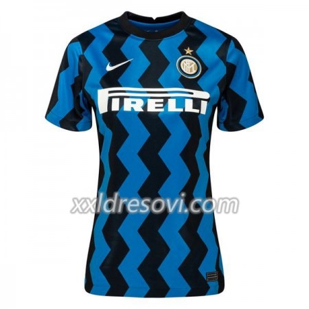 Inter Milan Ženska Domaći Nogometni Dres 2020-2021